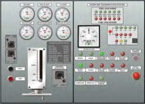 ERM/ERS with Simulator for Electronically Controlled Two-Stroke Engines
